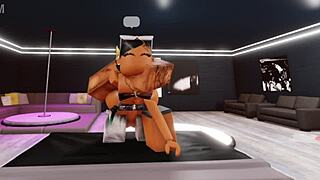 She lost the bet and had to handle four big black cocks.