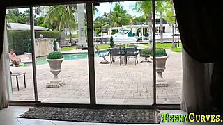 The fat ass teen girl with an appetite for cock