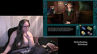 naked bbw plays through haunted carousel part 1