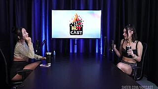 Debora Andrade's Wild Swinger Action in Sheer Red - Part 3