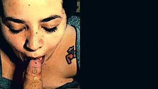 Best blowjob ever from chubby bbw with big tits!