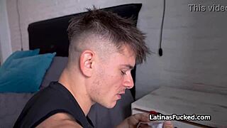 Busty Latina Teasing and Pleasing Her Roomie