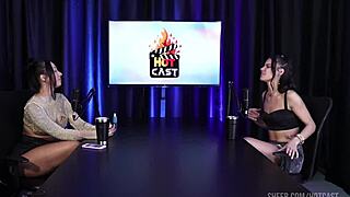 Debora Andrade's Wild Swinger Action in Sheer Red - Part 3