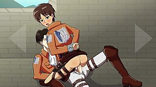 Intriguing animation of two guys fucking straight from the game