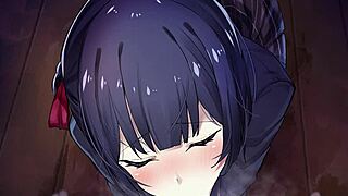 hannah west gets facial and ass to mouth.