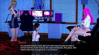 Let's play with a hot stepmom's maid in part 2