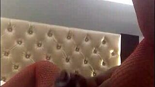 Squirting Whore In Fishnets!