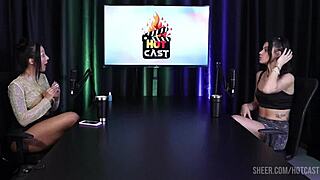 Debora Andrade's Wild Swinger Action in Sheer Red - Part 3