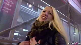 Explorador alemán entrevista a sexy adolescente de 18+.