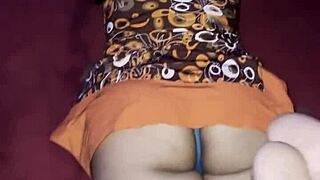 my big ass moaning in kitchen dorm