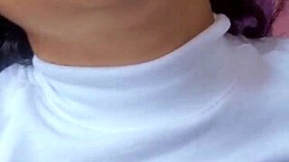 Brazilian brunette in lingerie asks for your attention