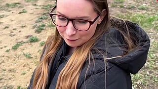 Intimate Home Video with Wet Babe Bent Over in Steamy Action