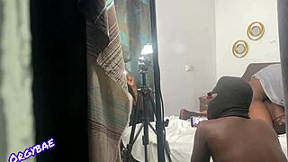 Making of a porn movie - behind the scenes action