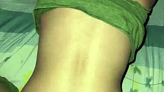 chubby woman enjoys shaved pussy and anal fucking