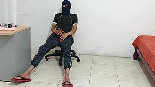 Beautiful Stepsister With Big Ass Dominates In Roleplay Making Me Horny Then I Masturbate My Cock