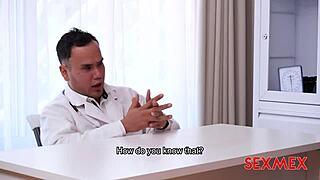 sexmex has a perv medical deal with romina boudoir 😈