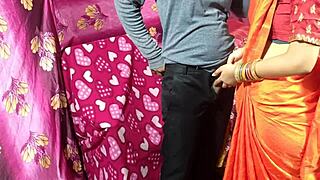 Oh, Cute Saree Bhabhi Gets Naughty With Her Devar For Rough Hard Anal Sex After Ice Massage!