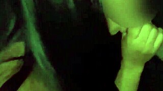 Wife Rubs Black Cock In Pussy Without Condom At Glory Hole!