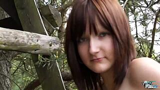 Cute lesbians spray pee on wet pussies.