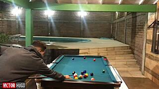 blonde milf gives ass to tattooed friend in hardcore anal fucking