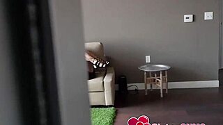 Messy stepsister indulges in hardcore sucking and masturbation with natural tits and ass.