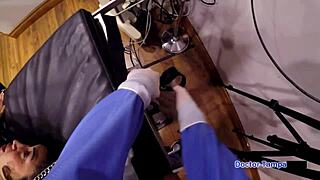 Jasmine Rose moans intensely in the night with strangers, her shaved pussy bent over in heels and fishnets