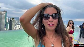 Ladyboy Sucks Hardcore Blowjob on Rods