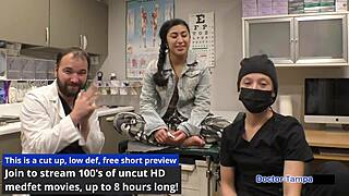 Jasmine Rose moans intensely in the night with strangers, her shaved pussy bent over in heels and fishnets