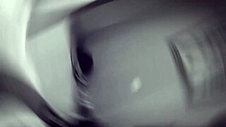 Blonde sucks big cock sideways