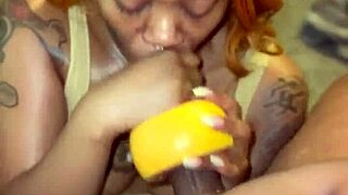 Yo, nézd ezt a grapefruit trükköt hatalmas adaggal