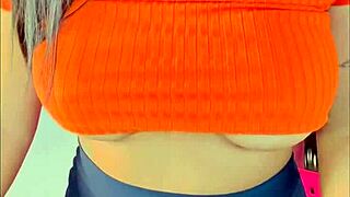 Teen Amateur Handles Big Black Cock in POV