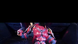 Female Sangheili Fucks Man With Monster Cock