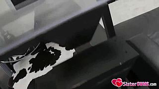 I'm the bored stepsister and i wanna play sex games with my stepbrother, his cock is so big in my tight pussy