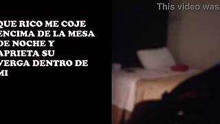grabo a mi esposa teniendo sexo con mi compadre con camara escondida y se la coje sin condon