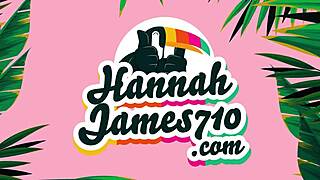 Hannah James 710 Tries Luxe Bondage Lingerie