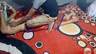 red saree indian bengali wife interview official video by localsex31