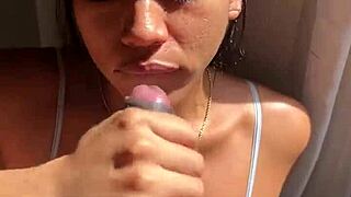 Big booty brunette wants her stepbrother's big black cock now