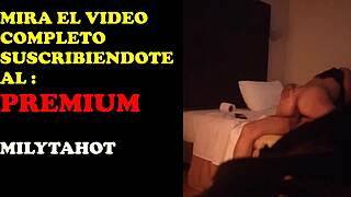 grabo a mi esposa teniendo sexo con mi compadre con camara escondida y se la coje sin condon