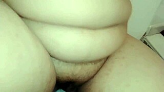 Chubby Girl Drilled in Motel Hot Tub and on Mini Fridge Top