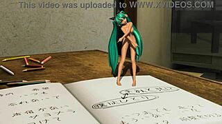 i've created a full nude mod for hatsune miku in the odds and ends project diva