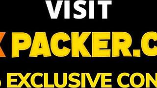 Ed Junior Returns From Europe Fucking Brazilian Beauty Without Condom Full Red Sheer With Victoria Camargo