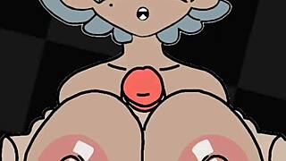 i'm marie from splatoon getting banged in this parody with big tits and group action