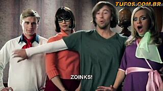 trailer scooby-doo paródia pornô with hardcore anal parody