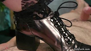 Intense Pleasure As Masseuse Dominates With Strap-On Anal