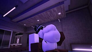 Ro-slut enjoys rough play with big black partner