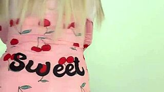 She Aims To Prove She's More Than A Blonde Cutie