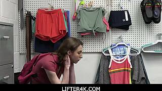 Tristan Summers Fucks Officer Giovanni Francesco in the Office After Being Caught