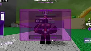 continuation of fun cumbat roblox with girls