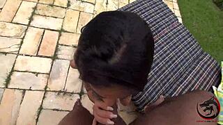 Natasha Rios Takes Monster Cock Anal In Pool