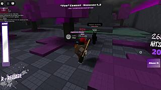 continuation of fun cumbat roblox with girls